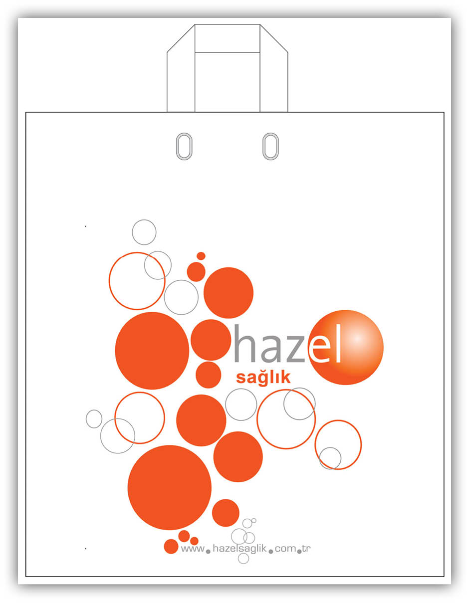 Baskılı Poşet Hazel Sağlık