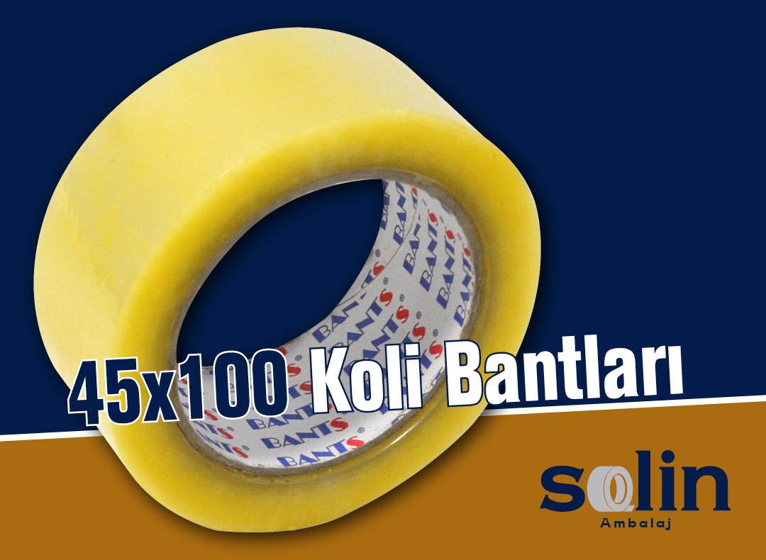 Solin Ambalaj 45x100 Koli Bantları