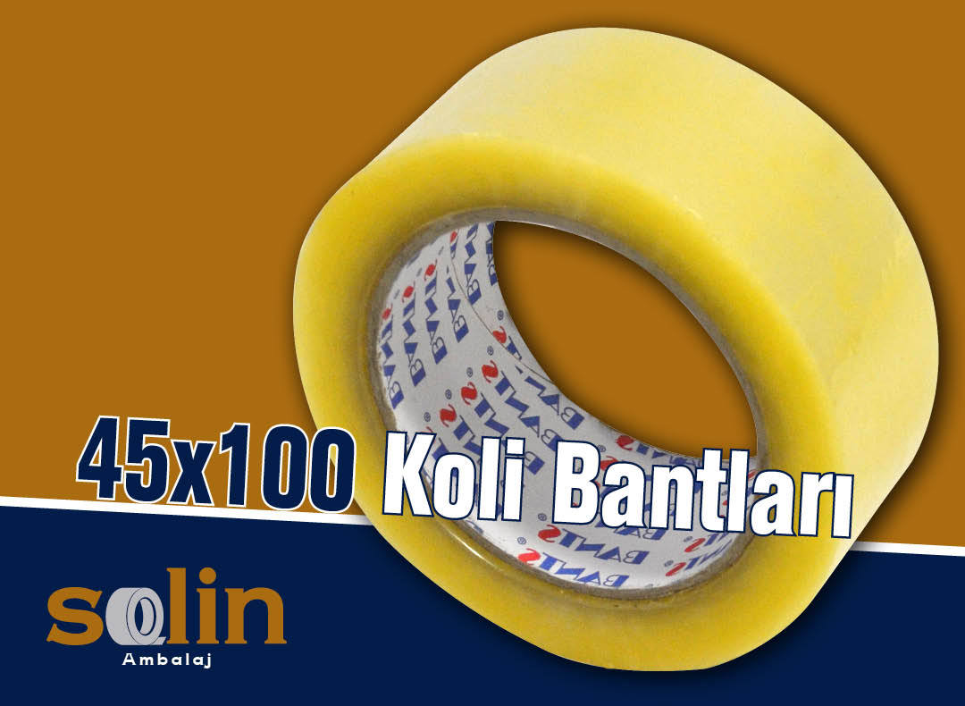 45x100 Koli Bantları Solin Ambalaj Perpa