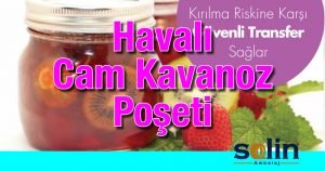 Havalı Cam Kavanoz Poşeti
