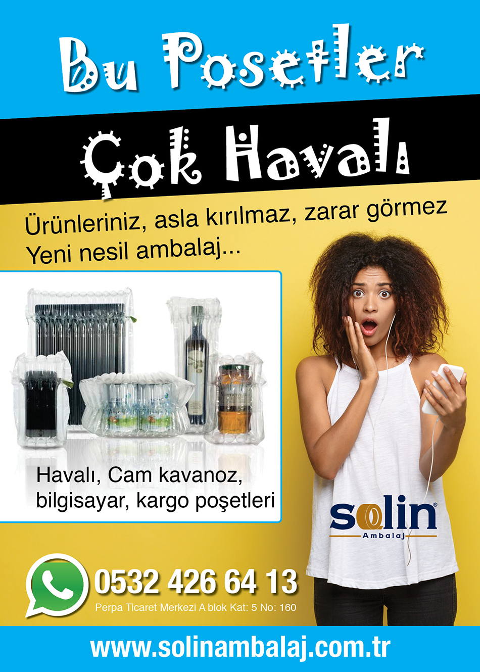 Ürünleriniz asla kırılmaz zarar görmez