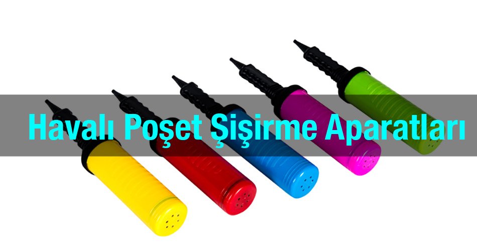 Poşetlerinizi basit bir aparatla kolayca şişirebilirsiniz