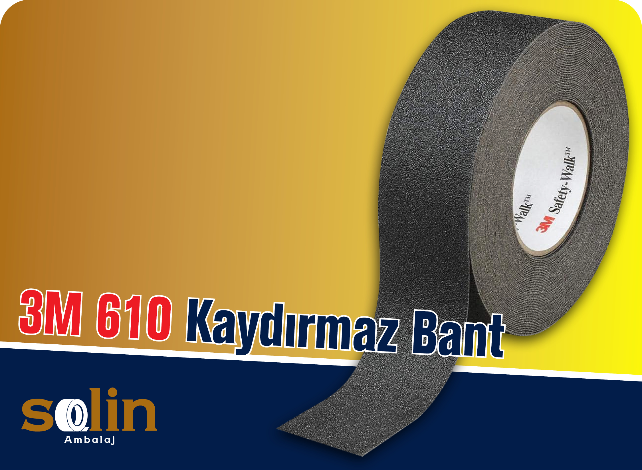 3M 610 Kaydırmaz Bant Perpa