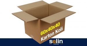 60x40x40 Karton Koli Solin Ambalaj