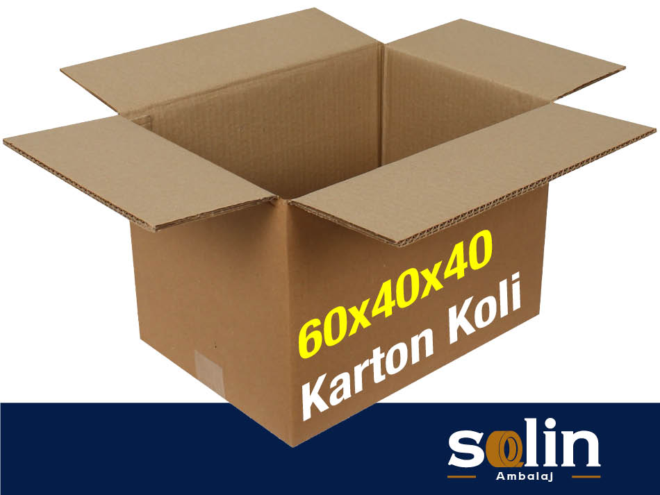 60x40x40 Karton Koli Solin Ambalaj