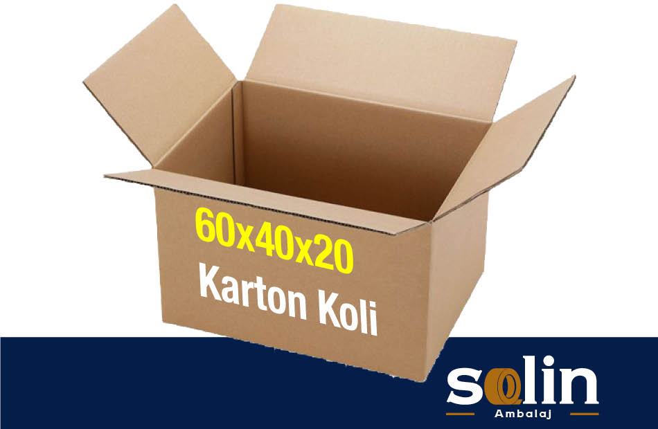 Solin Ambalaj 60x40x20 Karton Koli