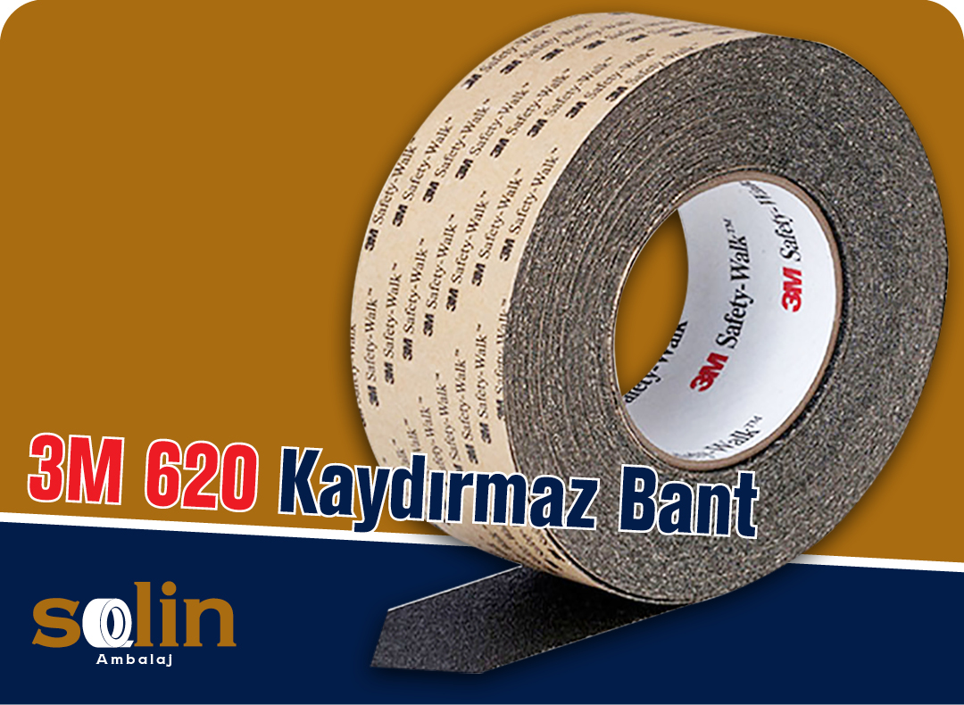 3M 620 Kaydırmaz Bant Solin Ambalaj Perpa