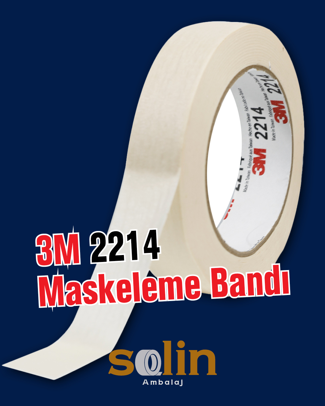 3M 2214 Maskeleme Bandı